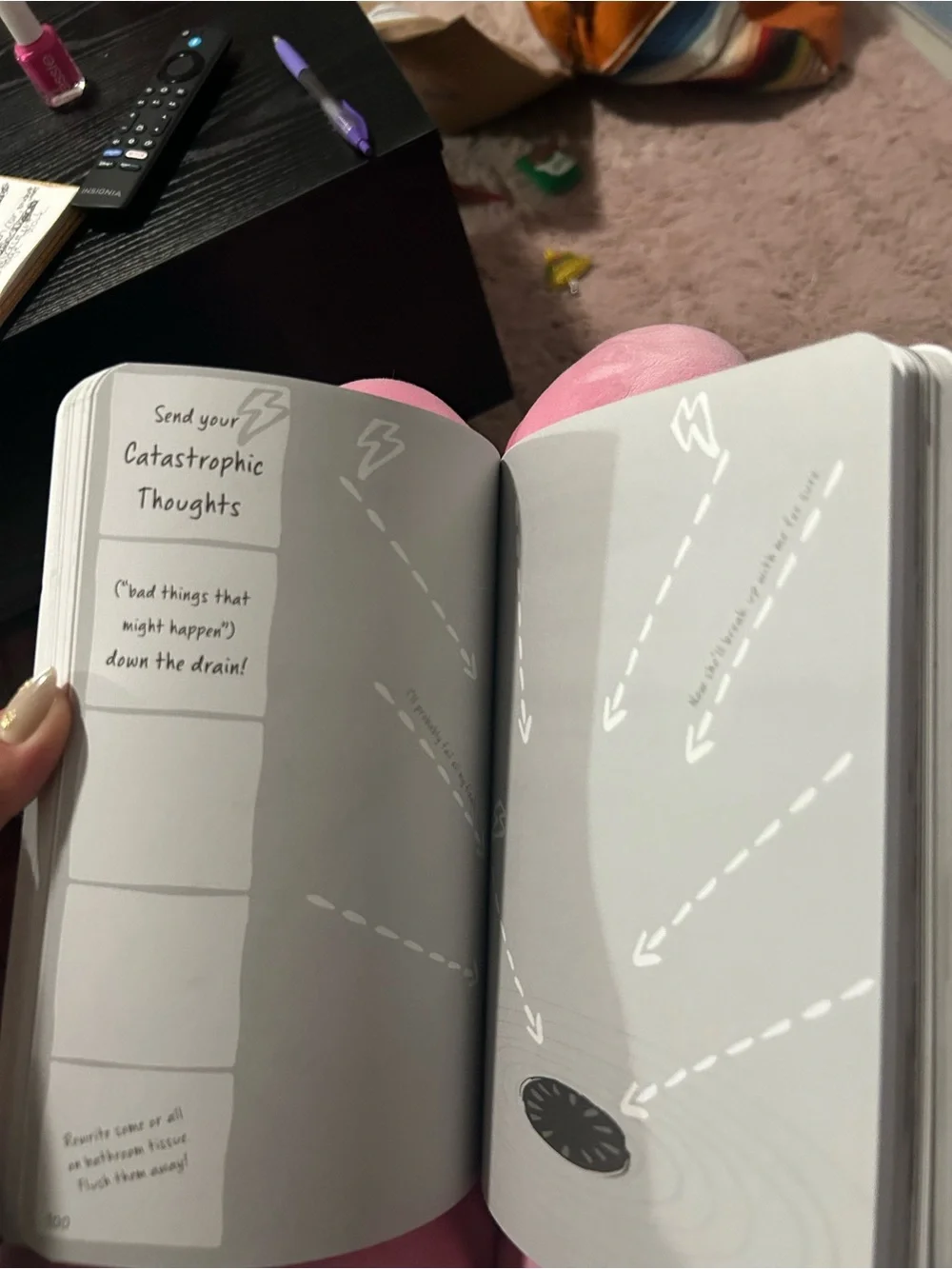 Put Your Feelings Here — Black & Orange DBT Journal